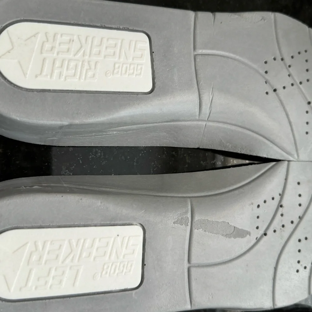 GOLDEN GOOSE WOMENS SUPERSTAR WHITE LEATHER SILVER STAR 40 WORN 1X LKNW - Picture 9 of 16